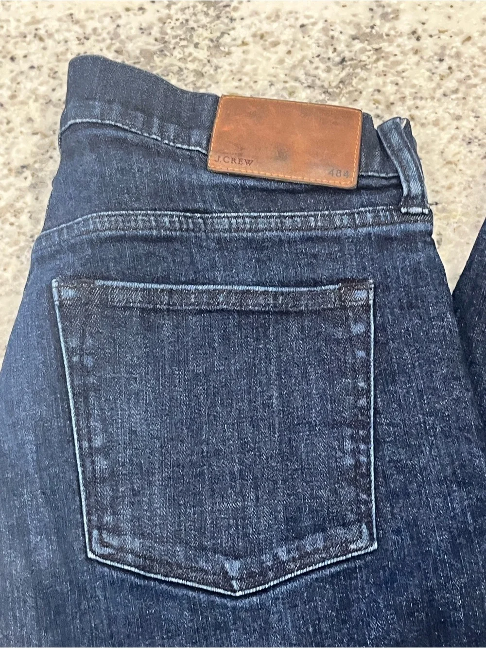J.Crew 484 Slim Jeans Mens 32x32 Blue Medium Wash 100% Cotton Denim